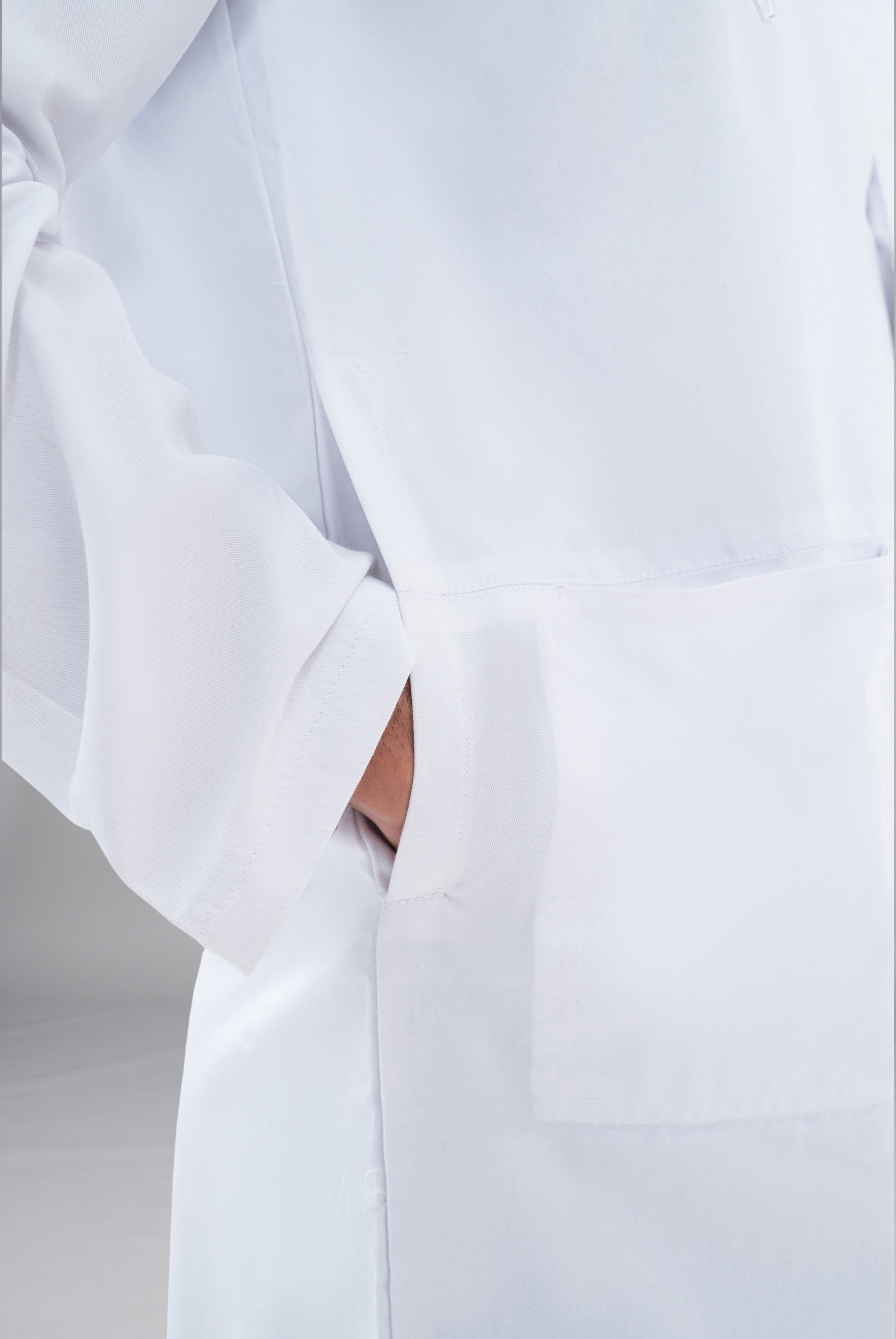 Buy Soft Twill Men’s Lab Coat in Pakistan Premium Medical Wear for Doctors, Nurses, and Healthcare Professionals by GTEX Apparels 4