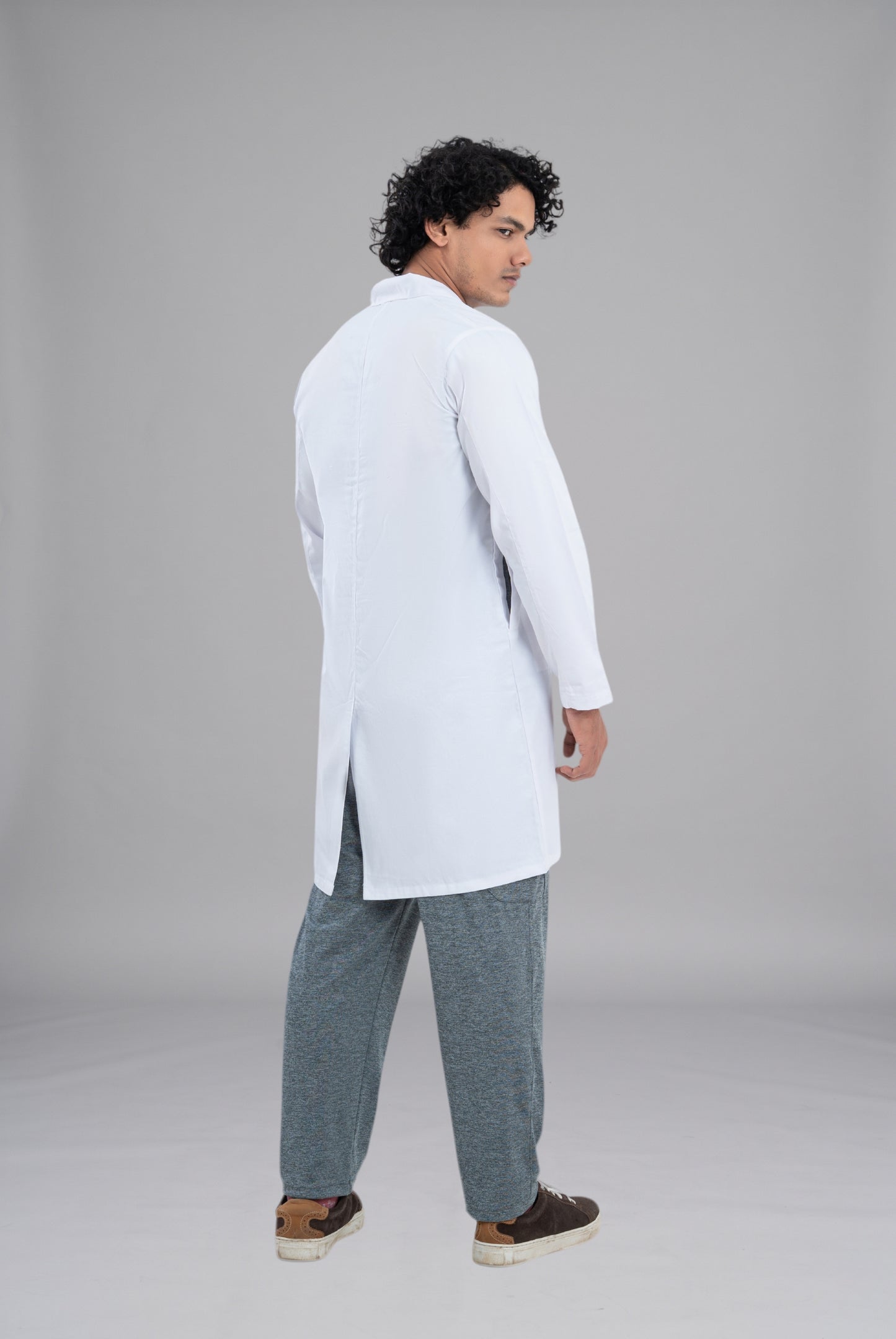 Buy Soft Twill Men’s Lab Coat in Pakistan Premium Medical Wear for Doctors, Nurses, and Healthcare Professionals by GTEX Apparels  7