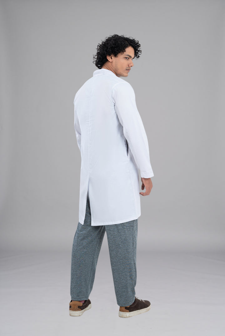 Buy Soft Twill Men’s Lab Coat in Pakistan Premium Medical Wear for Doctors, Nurses, and Healthcare Professionals by GTEX Apparels  7