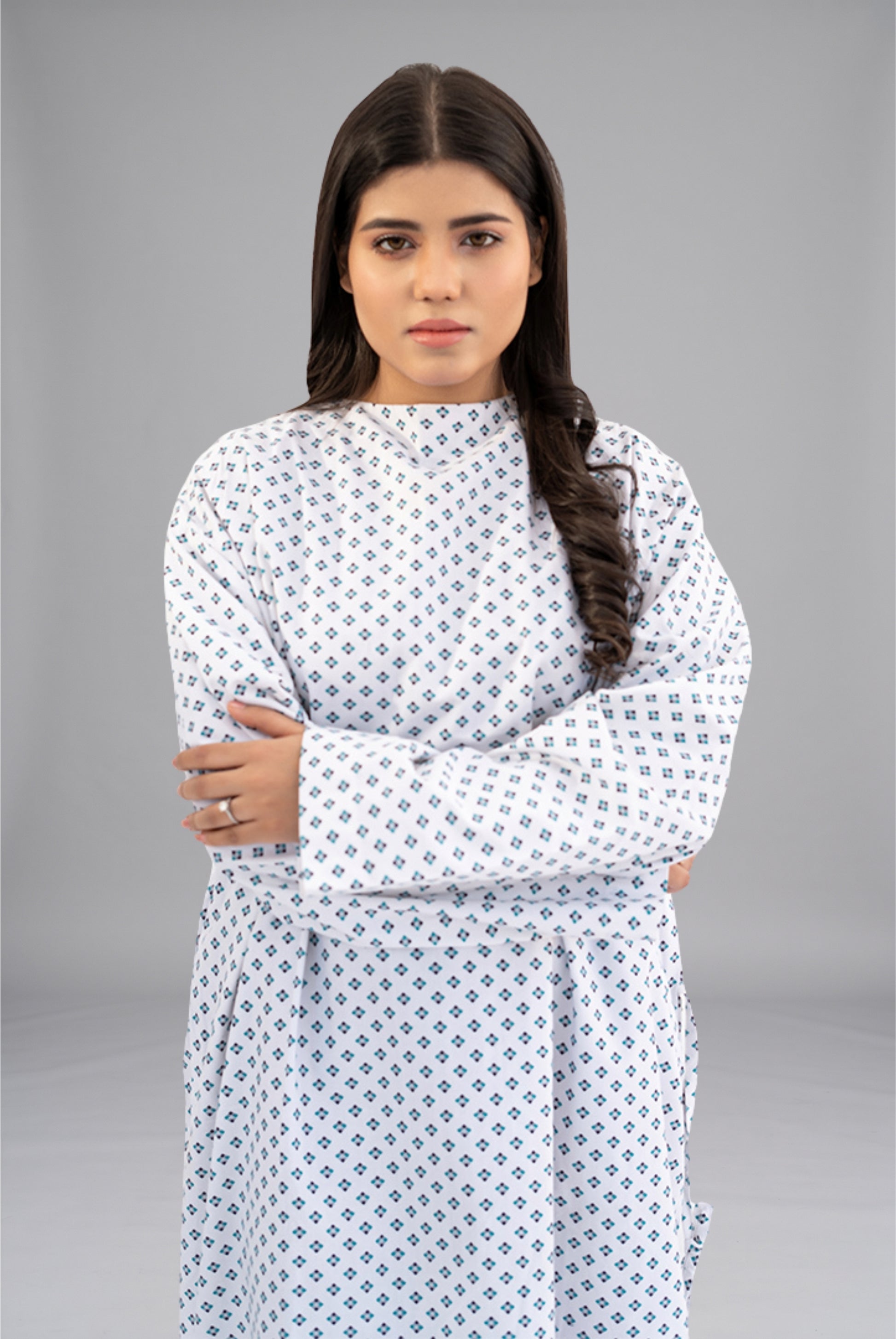 Buy Comfort Care Patient Gown | GTEX Apparels Pakistan – Soft, Comfortable & Durable Hospital Patient Wear 2