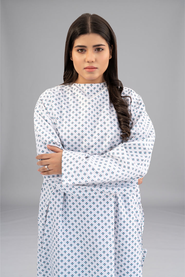 Buy Comfort Care Patient Gown | GTEX Apparels Pakistan – Soft, Comfortable &amp; Durable Hospital Patient Wear 2