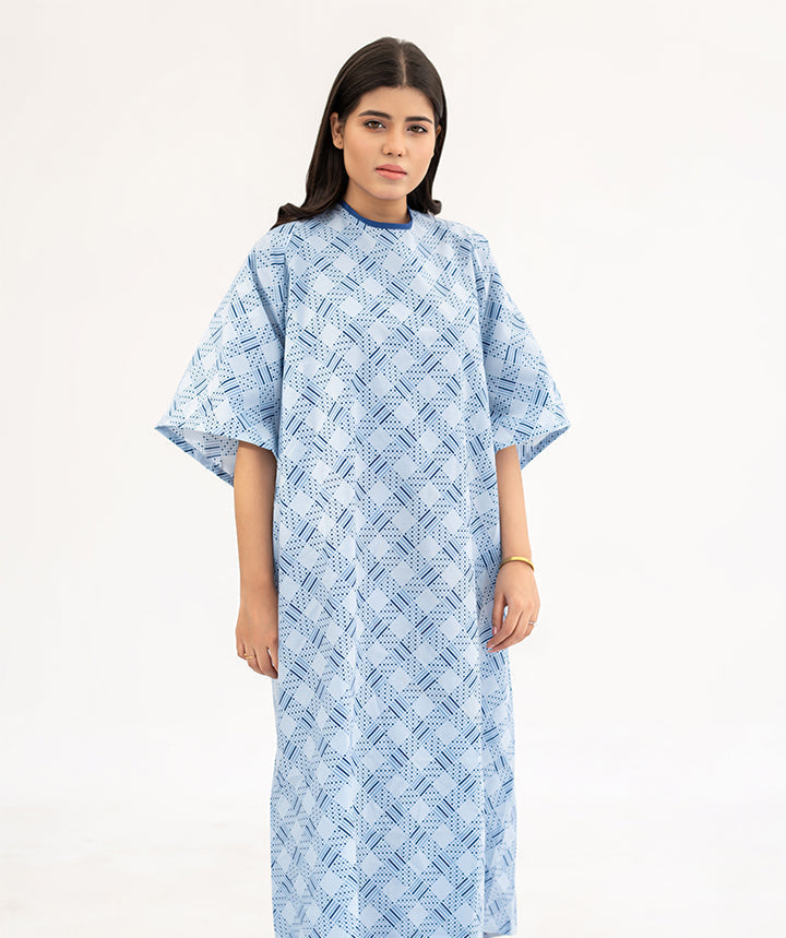 Buy Comfort Care Printed Patient Gown - GTEX Apparels