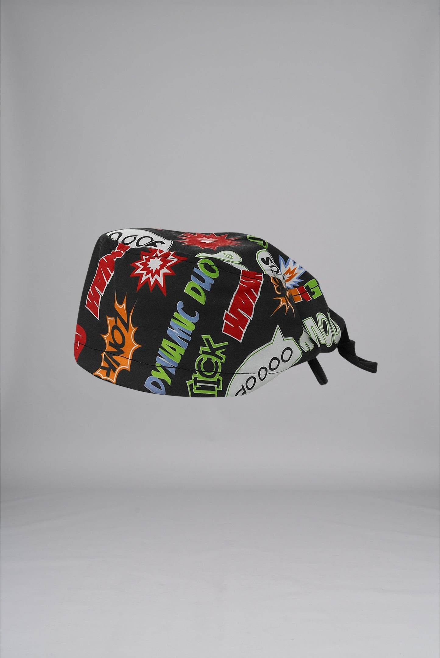 Comic Print surgical cap | GTEX Apparels Pakistan 1