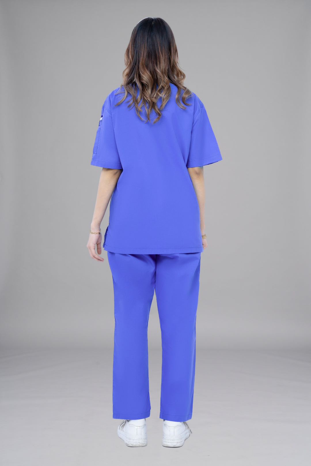 Buy Edge Line™ Sapphire Blue Scrub for Unisex Online in Pakistan | Premium Medical Uniform for Doctors, Nurses &amp; Healthcare Professionals | GTEX Apparels 6