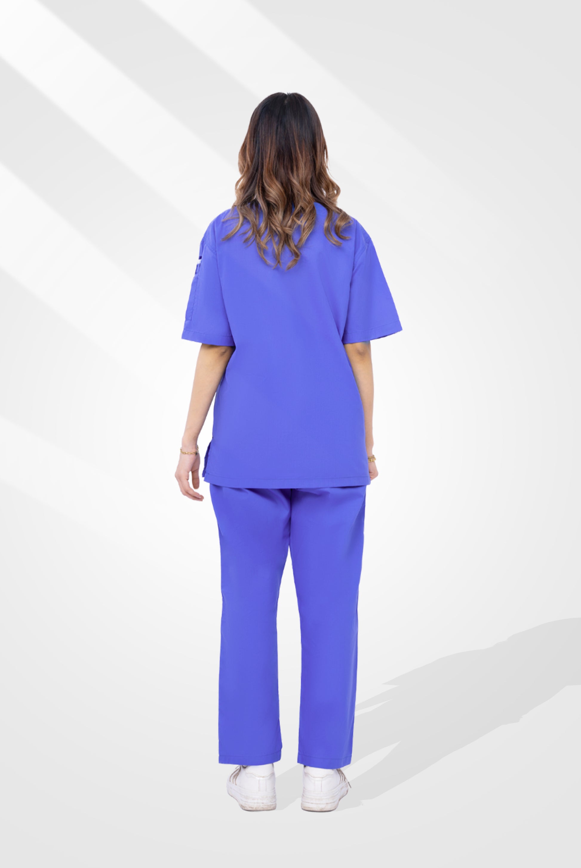 Buy Edge Line™ Sapphire Blue Scrub for Unisex | GTEX Apparels Pakistan 8