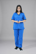 Elite Notch™ Royal Blue Scrub