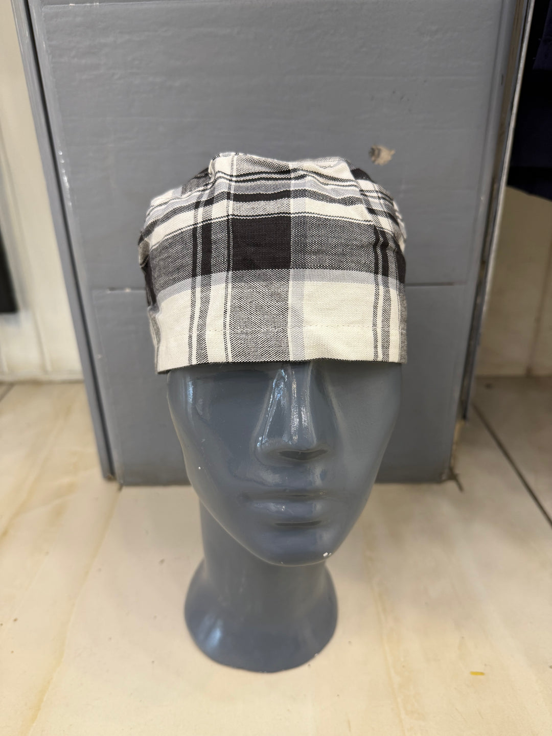 Classic Plaid Surgical Cap