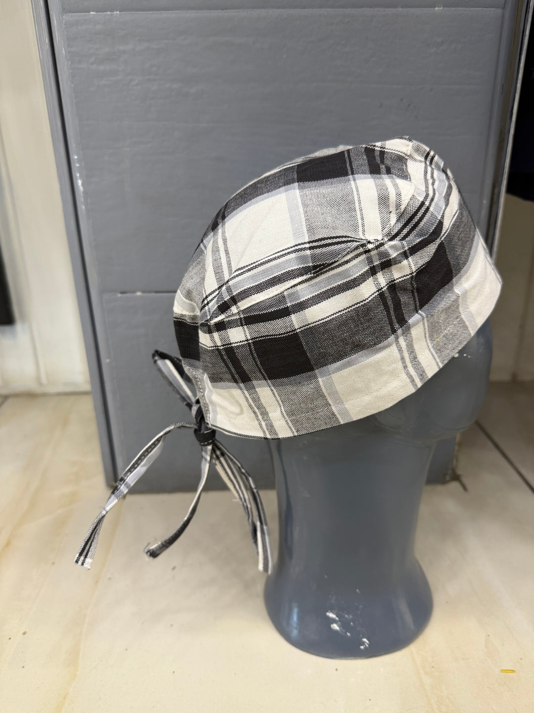 Classic Plaid Surgical Cap