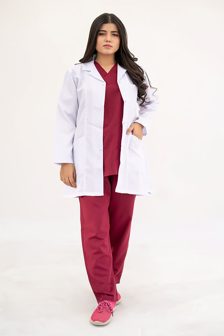 Elite Short-Length Women's Lab Coat