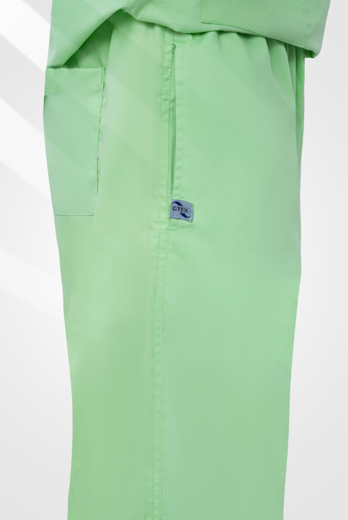 Light Pastel Green classic Scrub Suit for Men by GTEX Apparels Pakistan