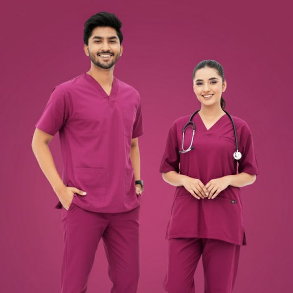 Buy Maroon Scrubs in Pakistan | Gtex Apparels Pakistan