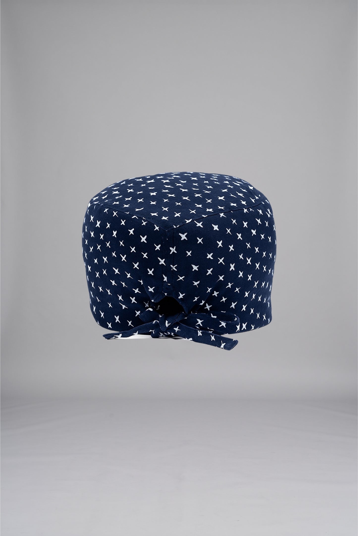 Midnight X Print Surgical Cap by GTEX Apparels Pakistan – Premium Reusable Medical Scrub Cap for Doctors, Nurses, Surgeons, and Healthcare Professionals 2