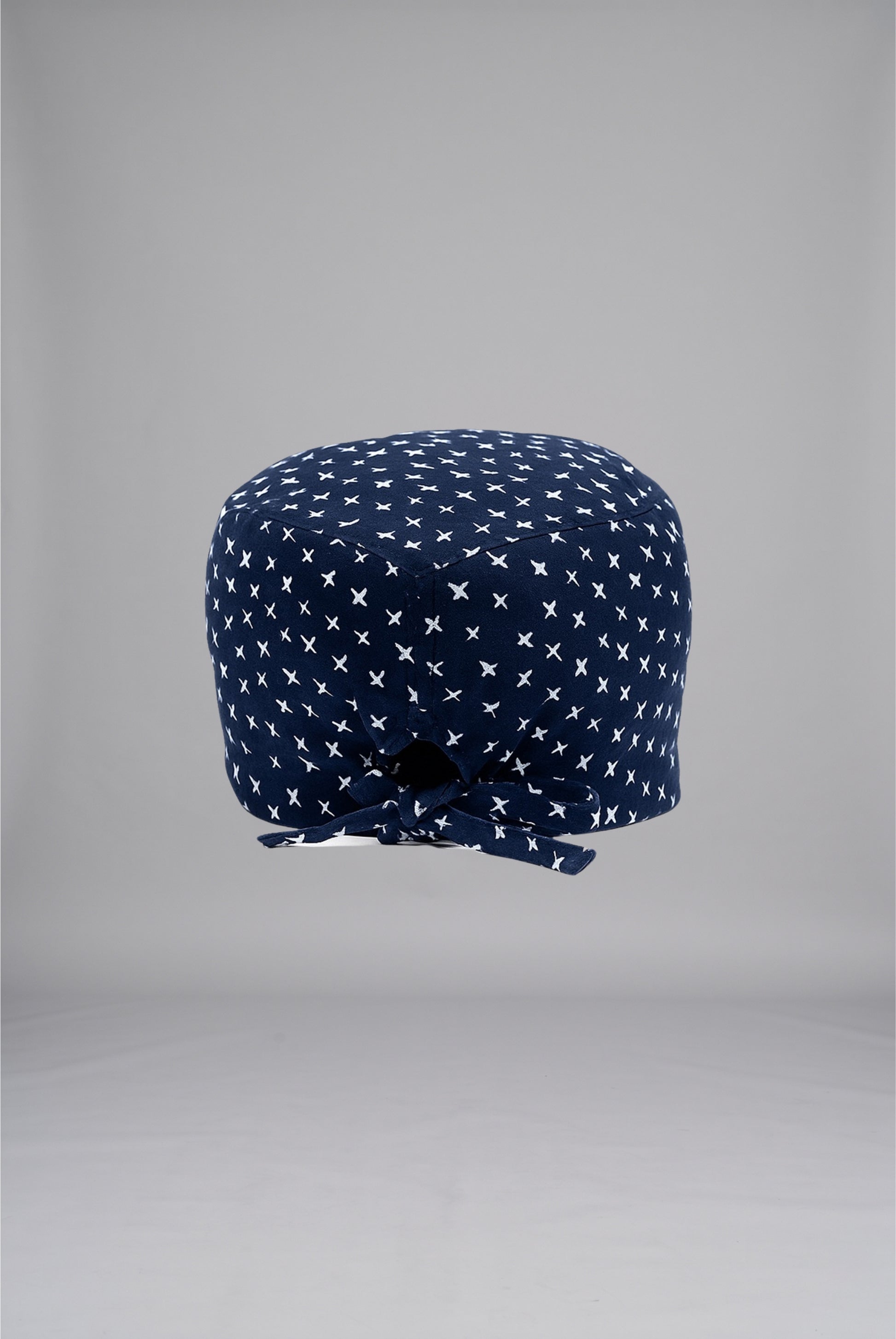 Midnight X Print Surgical Cap by GTEX Apparels Pakistan – Premium Reusable Medical Scrub Cap for Doctors, Nurses, Surgeons, and Healthcare Professionals 2