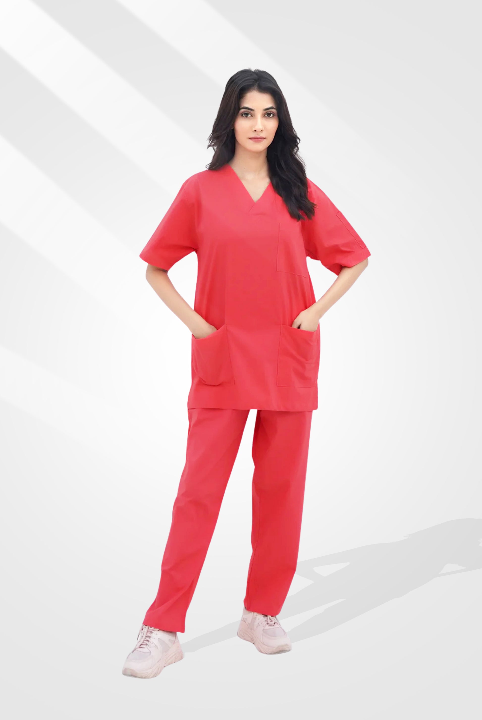 Orange Scrub Suit for Unisex by GTEX Apparels Pakistan