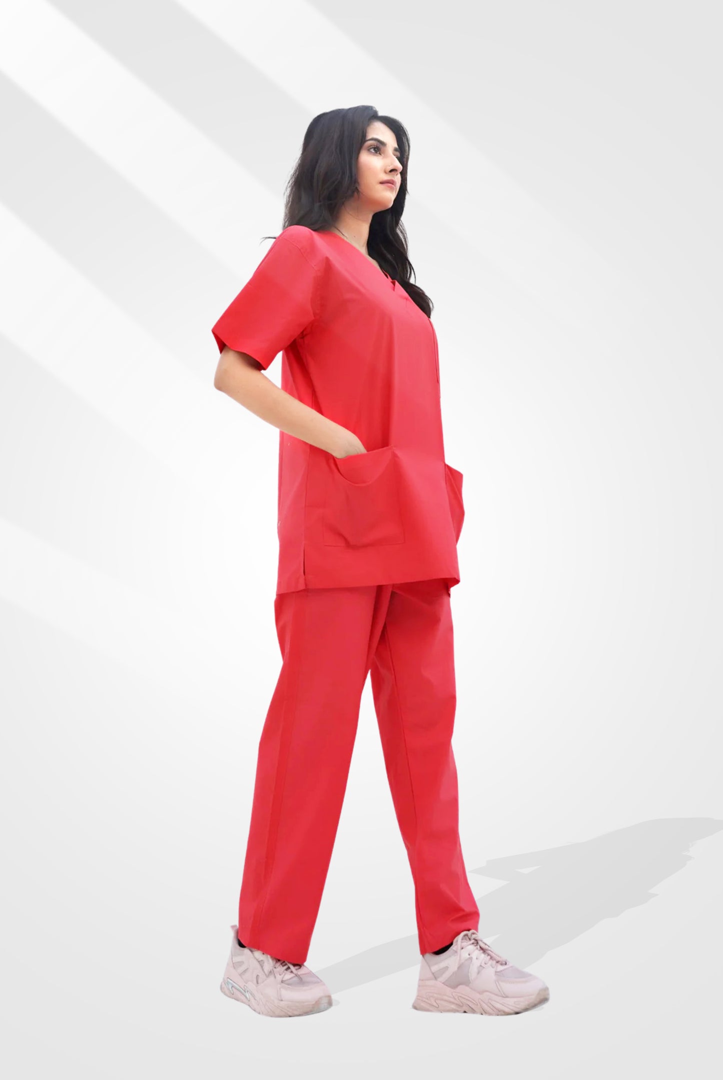 Orange Scrub Suit for Unisex by GTEX Apparels Pakistan