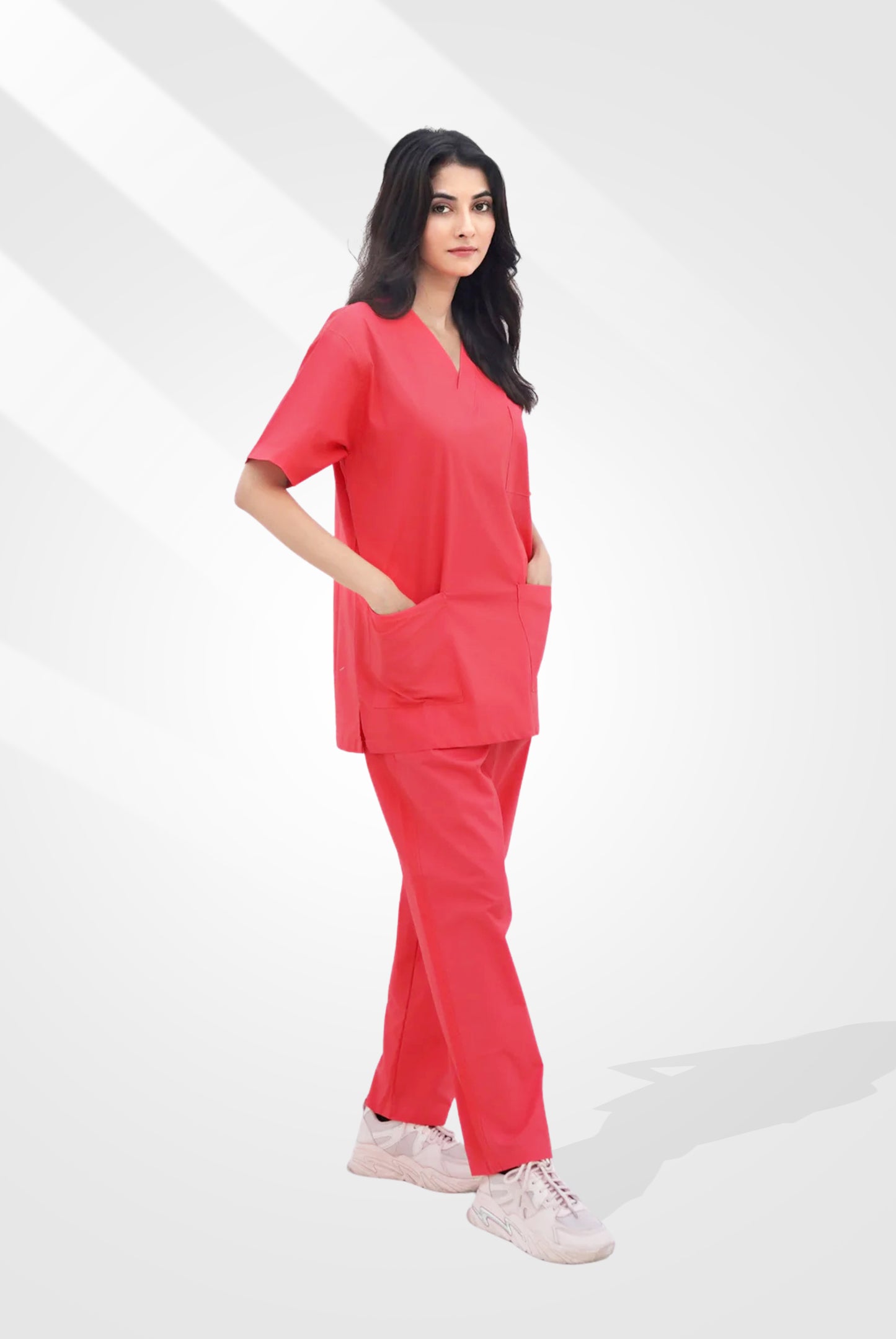 Orange Scrub Suit for Unisex by GTEX Apparels Pakistan