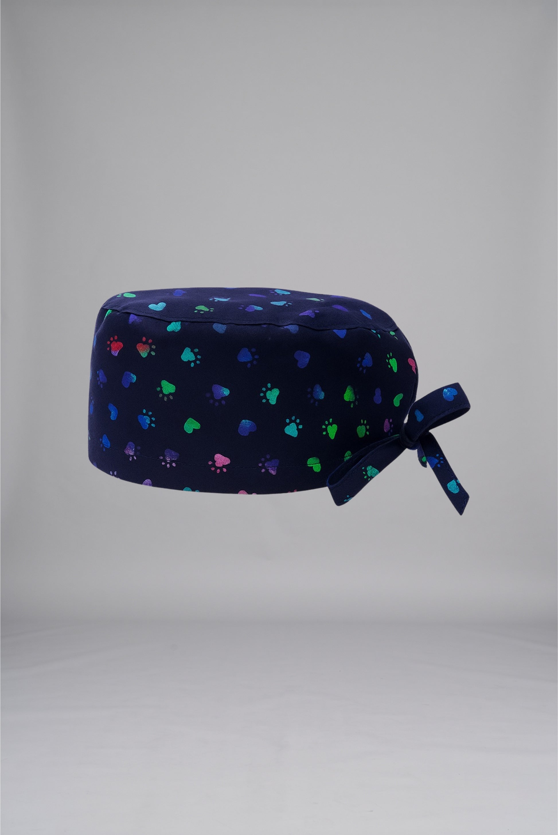 Paw Heart Rainbow Print surgical Cap | GTEX Apparels Pakistan 2