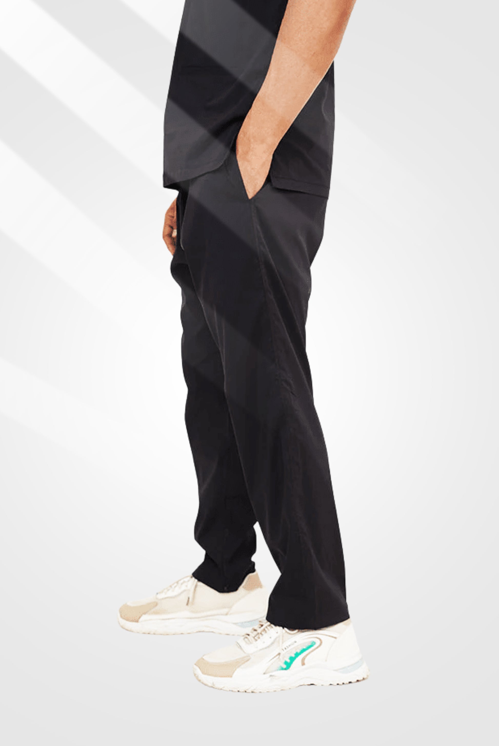 Performance Black Scrub Suit for Men By GTEX Apparels Pakistan