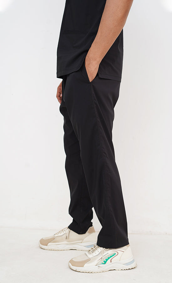 Performance Black Scrub Suit for Men By GTEX Apparels Pakistan