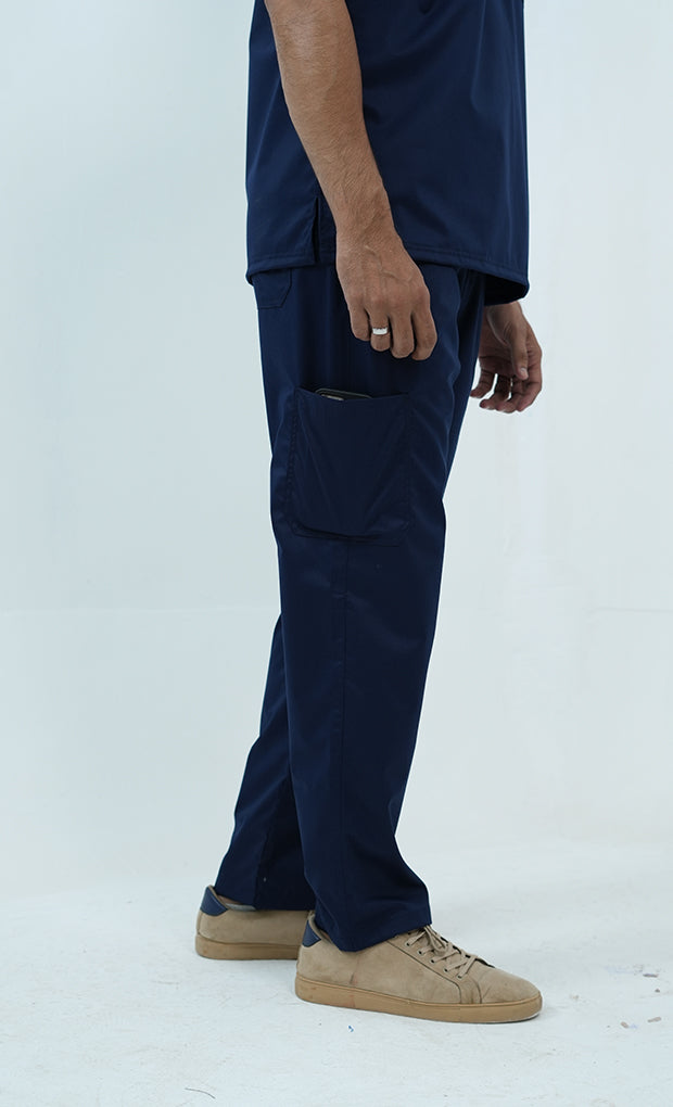 Buy Performance Ink Navy Scrub Suit For Mens 6 - Gtex Apparels