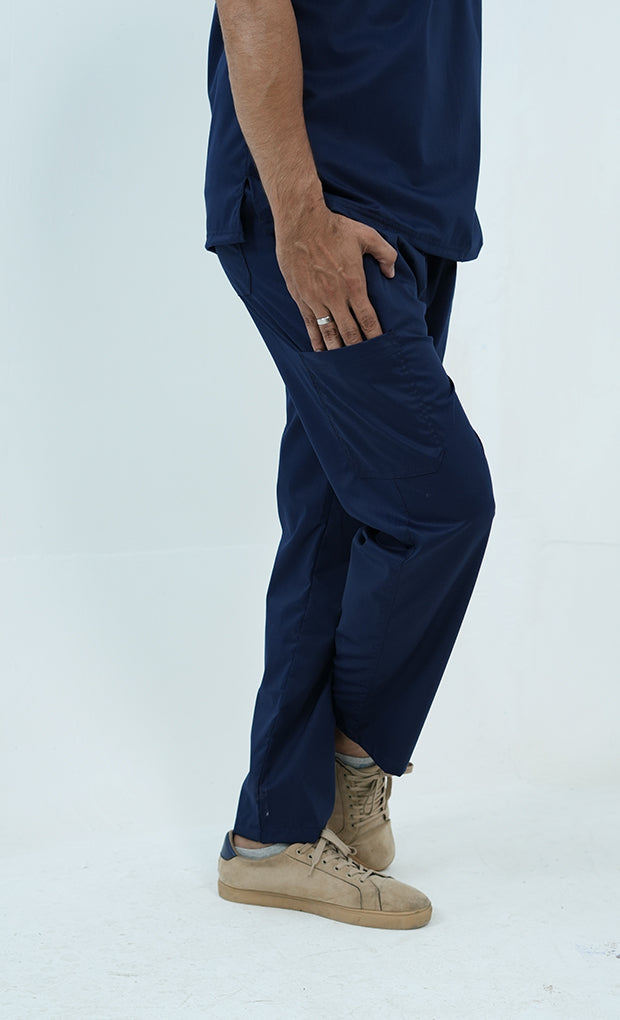 Buy Performance Ink Navy Scrub Suit For Mens 7 - Gtex Apparels