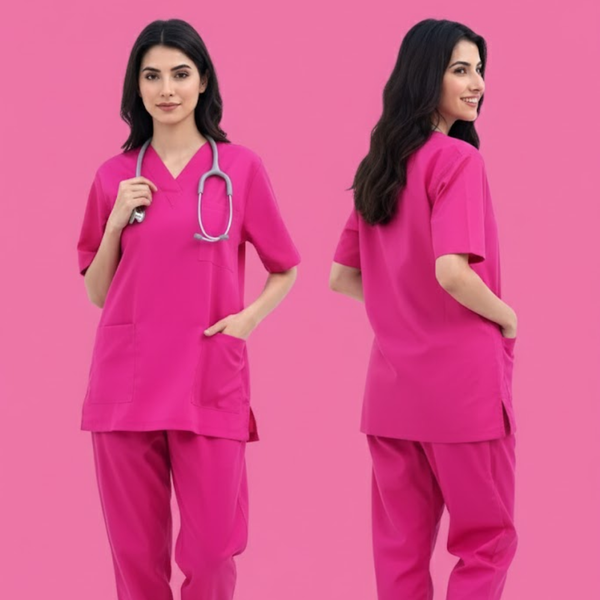 Buy Pink Scrubs in Pakistan | Gtex Apparels Pakistan
