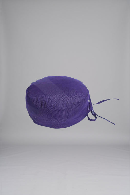 Purple Surgical Cap Comfortable and Durable Medical Scrub Cap by GTEX Apparels Pakistan for Healthcare Professionals 1