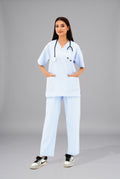 Sky Blue Scrub Suit