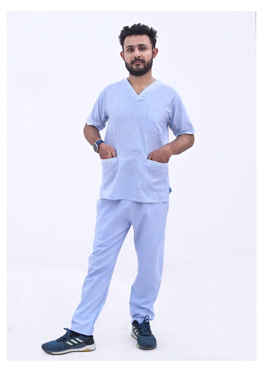 Sky blue Scrubs Suit Online in Pakistan | Gtex