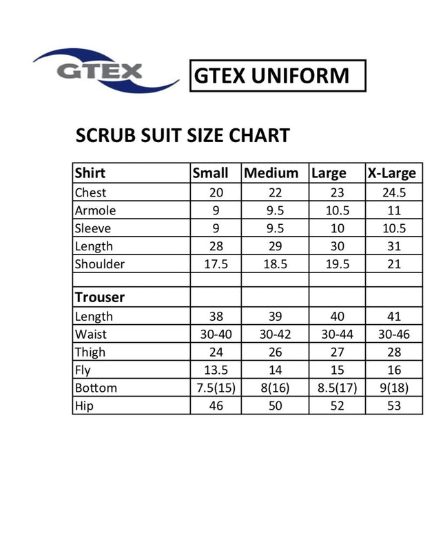 Dark navy Scrub Suit