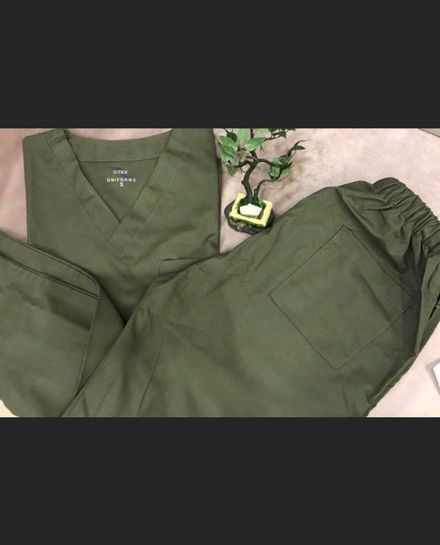 Light Olive Scrub Suit