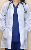 White Wrinkle free labcoat