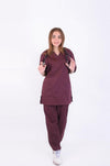 Maroon Scrub Suit