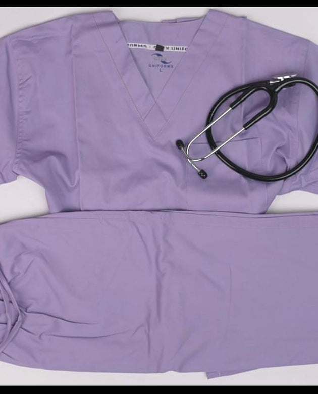 Lilac Scrub Suit