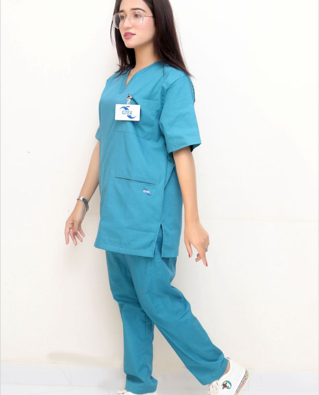 Turquoise Scrub Suit