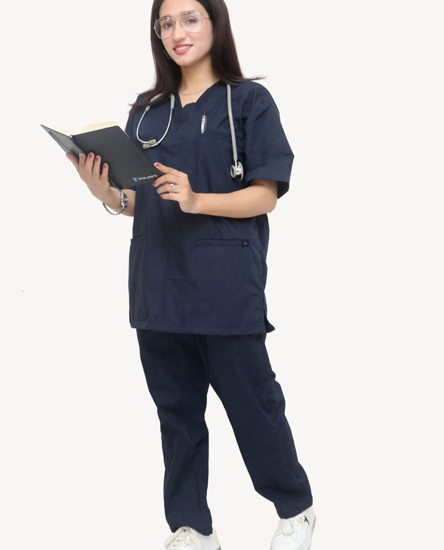 Dark navy Scrub Suit