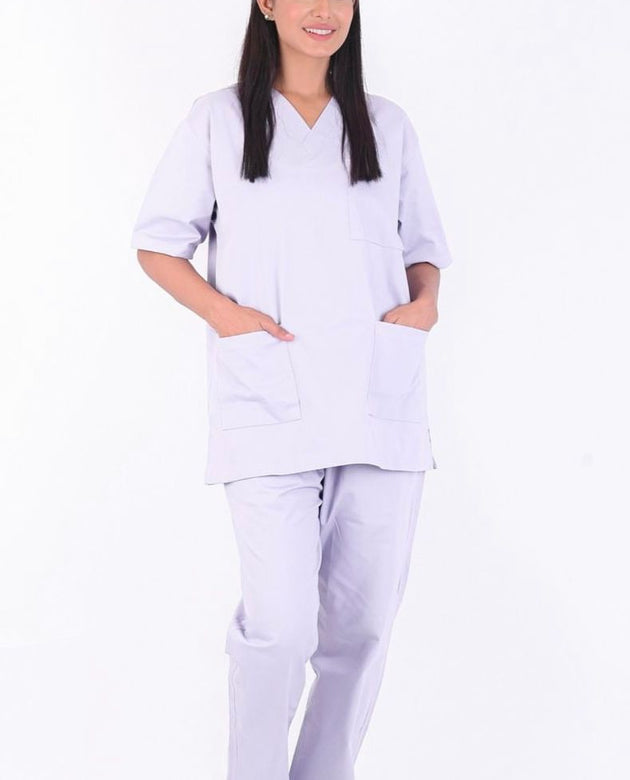 White Scrub Suit