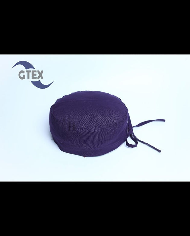 Purple surgical cap