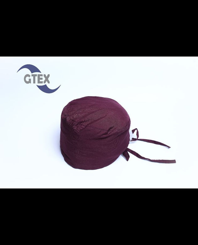 Maroon Surgical cap