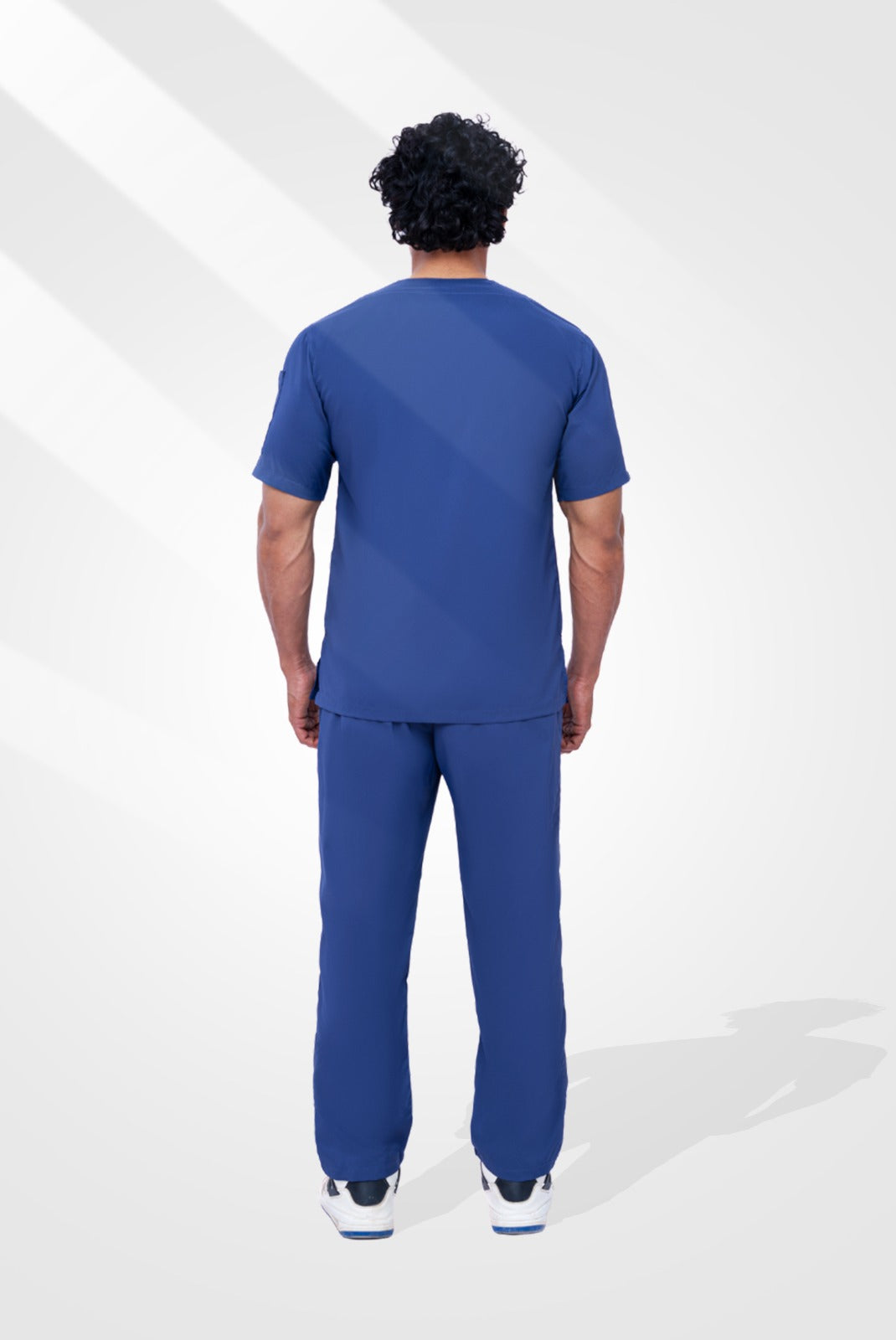 Flexi Care Edge Line™ Light Navy Scrub Suit for Unisex by GTEX Apparels