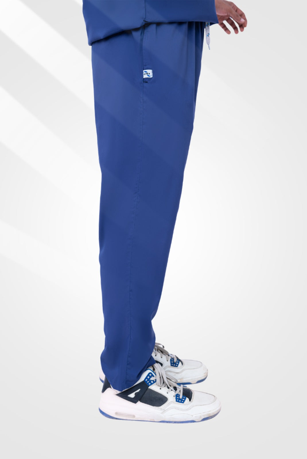 Flexi Care Edge Line™ Light Navy Scrub Suit for Unisex by GTEX Apparels