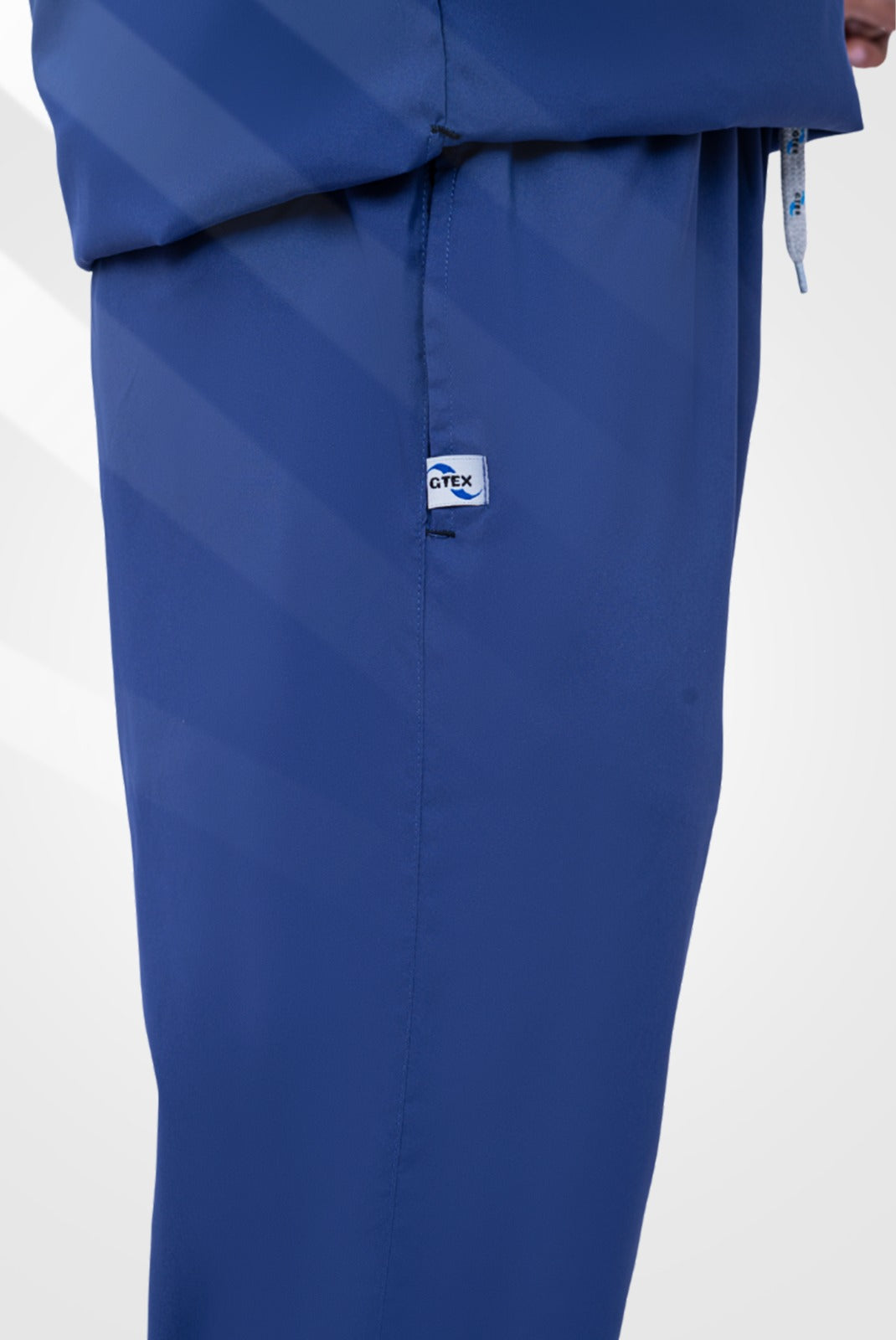Flexi Care Edge Line™ Light Navy Scrub Suit for Unisex by GTEX Apparels