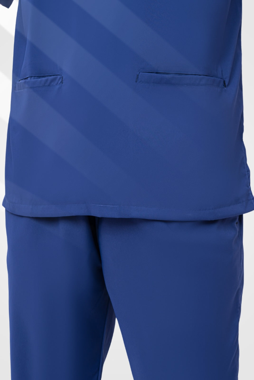 Flexi Care Edge Line™ Light Navy Scrub Suit for Unisex by GTEX Apparels