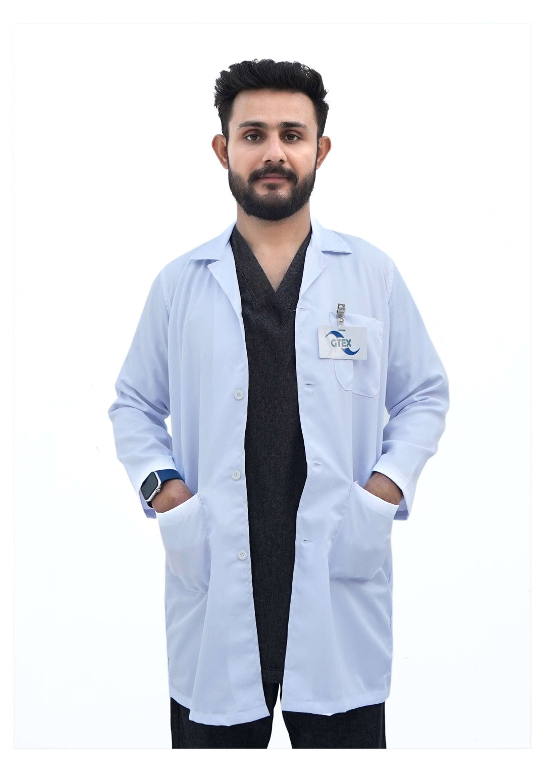 Buy White Lab Coat For Unisex in Pakistan 1 - GTEX Apparels