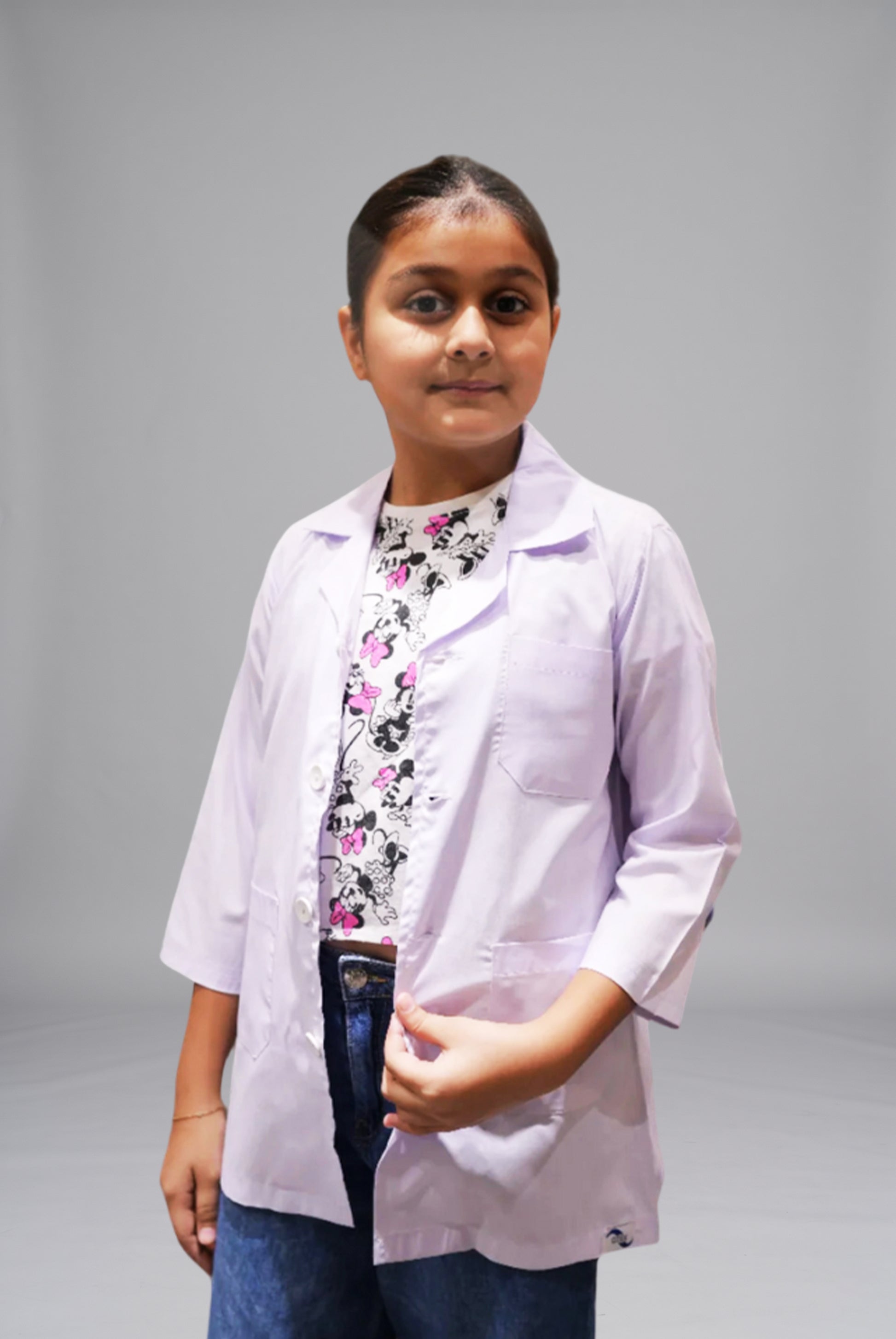 Best Kids Lab Coat in Pakistan by GTEX Apparels Pakistan, Comfortable White Laboratory Coat for Children, School Science Projects, Medical Role Play and Educational Learning