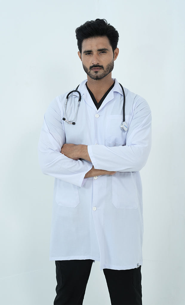 Buy White Lab Coat For Unisex 1 - Gtex Apparels