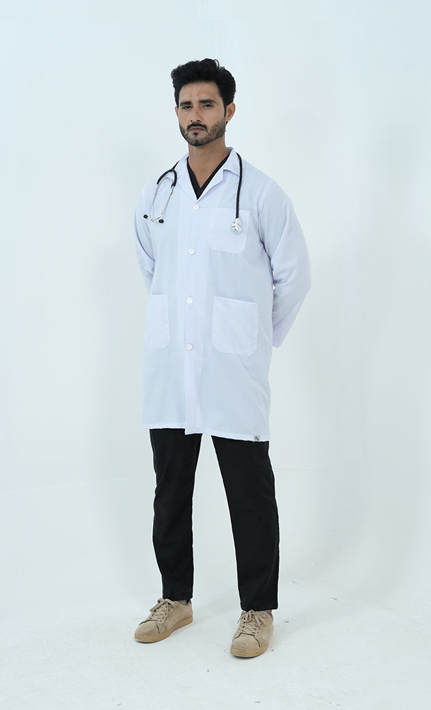 Buy White Lab Coat For Unisex 2 - Gtex Apparels