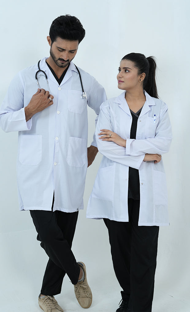Buy White Lab Coat For Unisex 5 - Gtex Apparels
