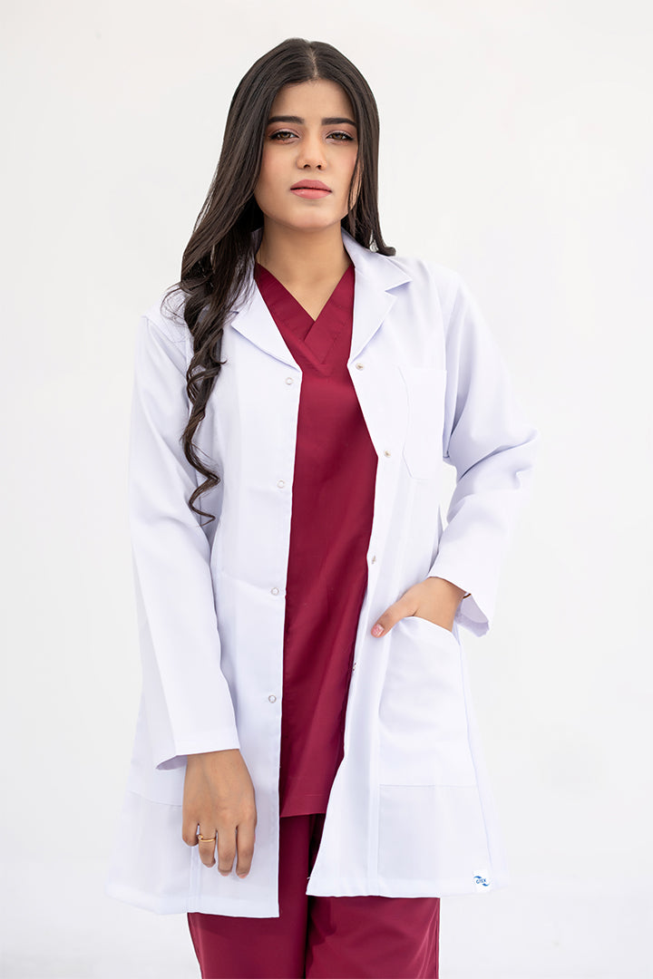 Elite Short-Length Women's Lab Coat